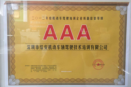 信誉等级AAA